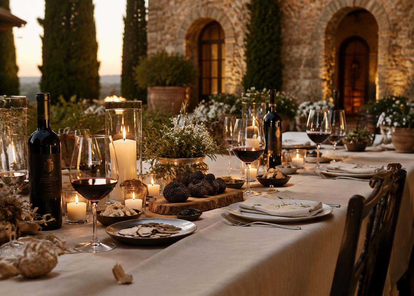 Osteria del tartufo “Bianco e nero”